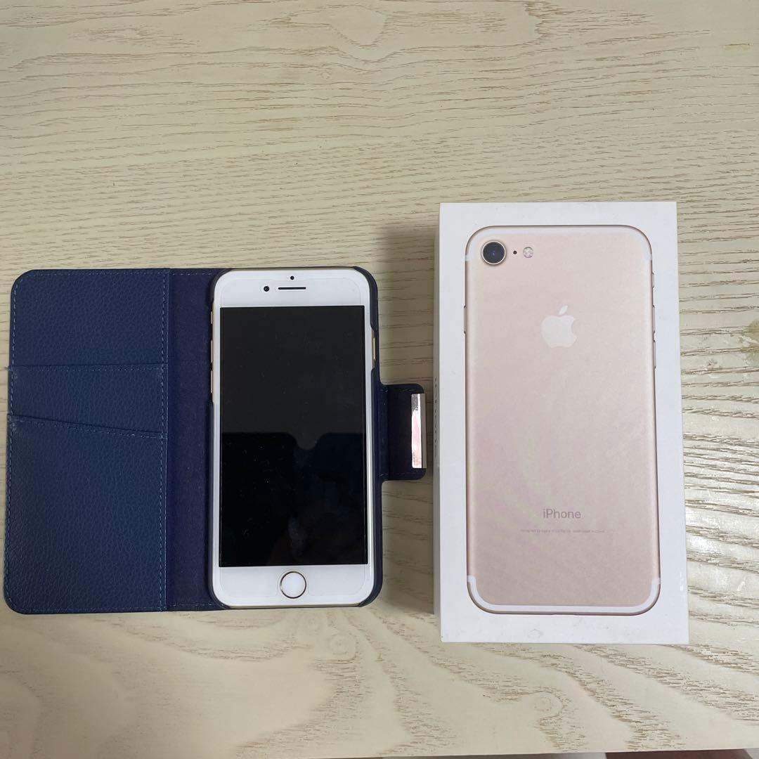 Apple iPhone7 32GB ゴールド docomo SIMフリー 完品 - メルカリ
