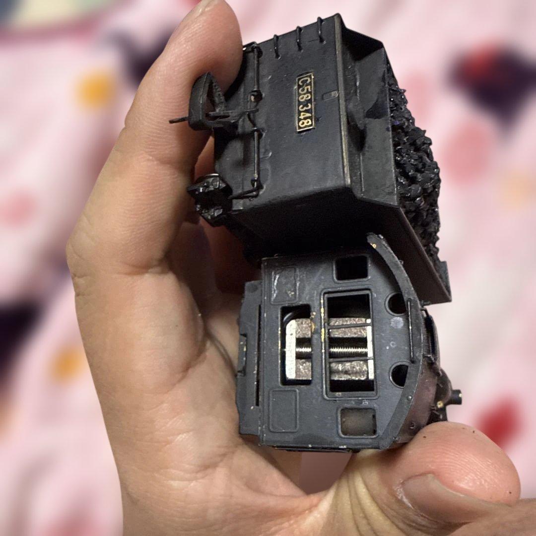 超希少 TOBY？蒸気機関車 HOゲージ？ C58382 鉄道模型 昭和レトロ 鉄道模型