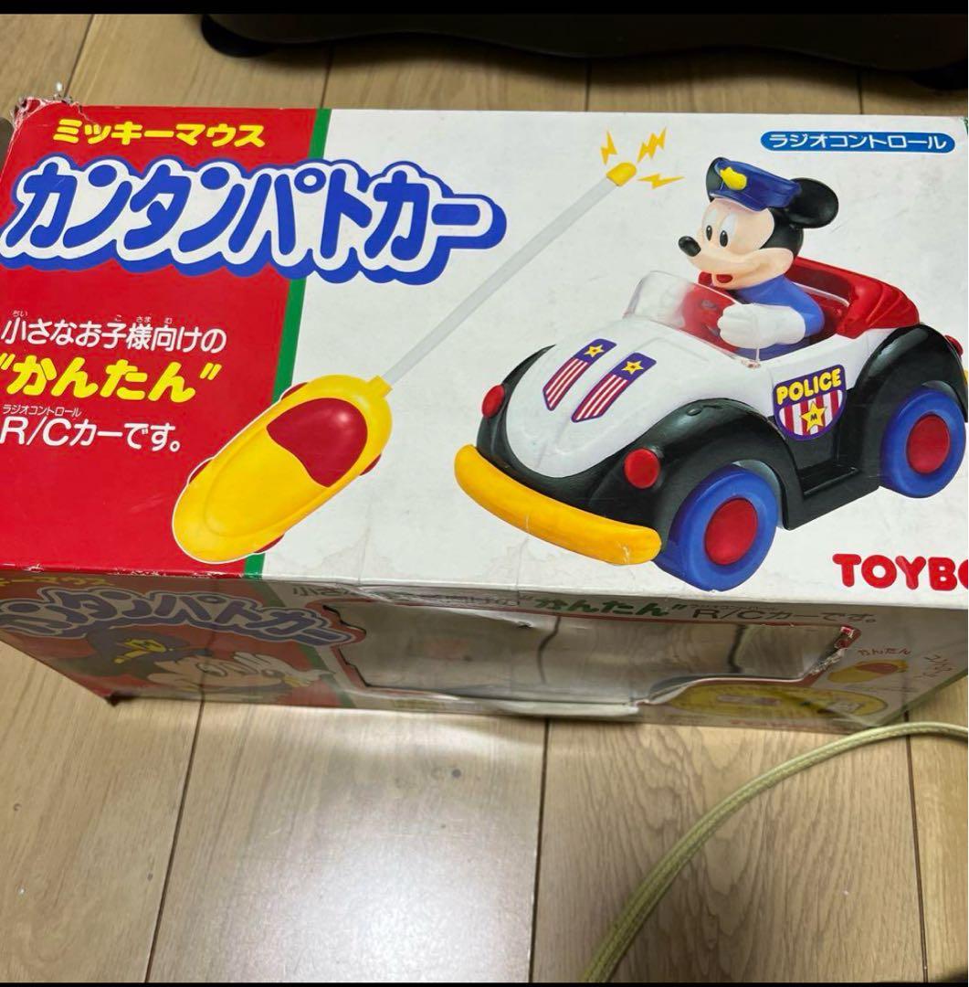 絶版販売品★激レア★入手困難★ ミッキーマウス、簡単パトカー、ラジオコントロール 絶版販売品☆激レア☆入手困難☆ ミッキーマウス、簡単パトカー