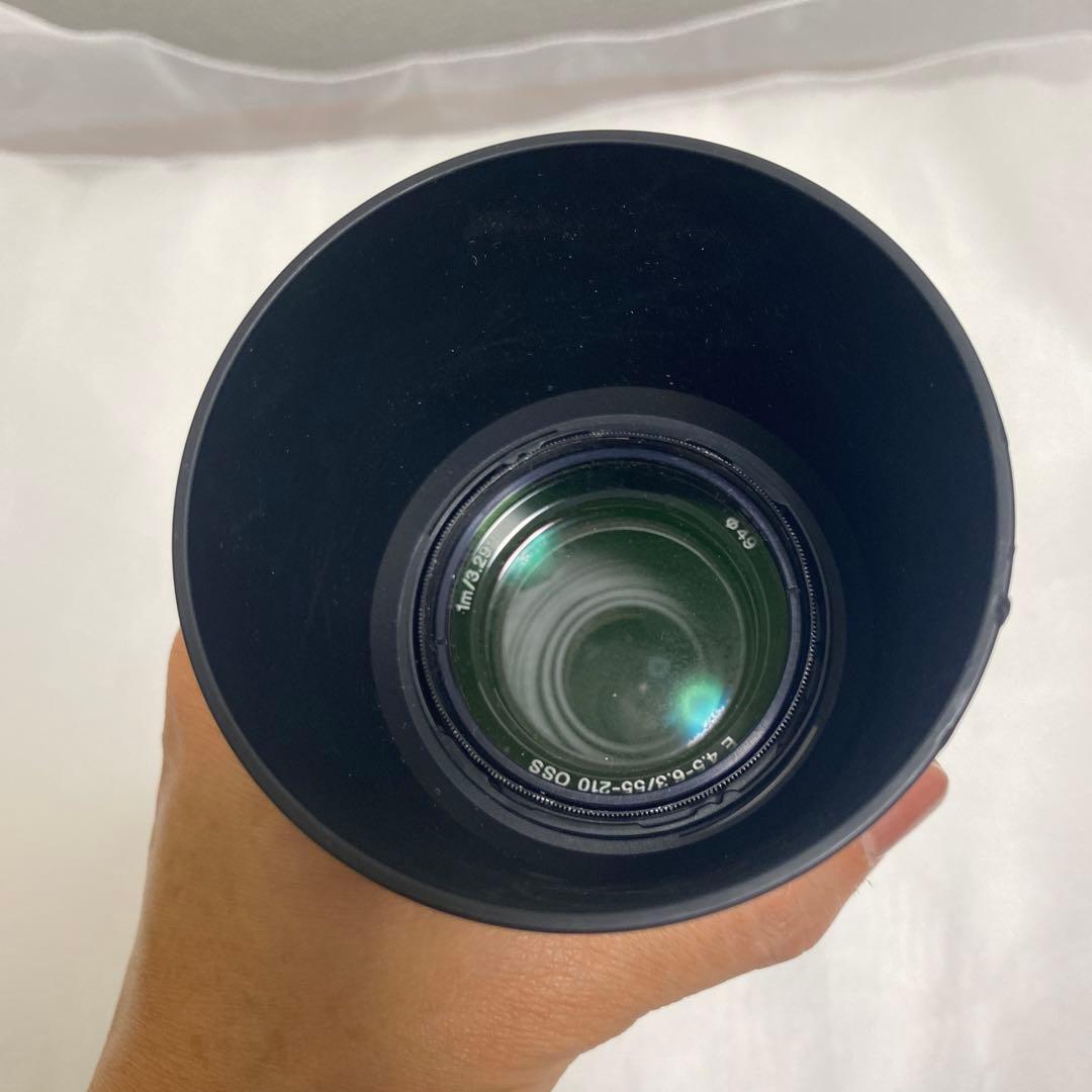 大迫力の望遠レンズ　ソニー SONY E 55-210mm F4.5-6.3