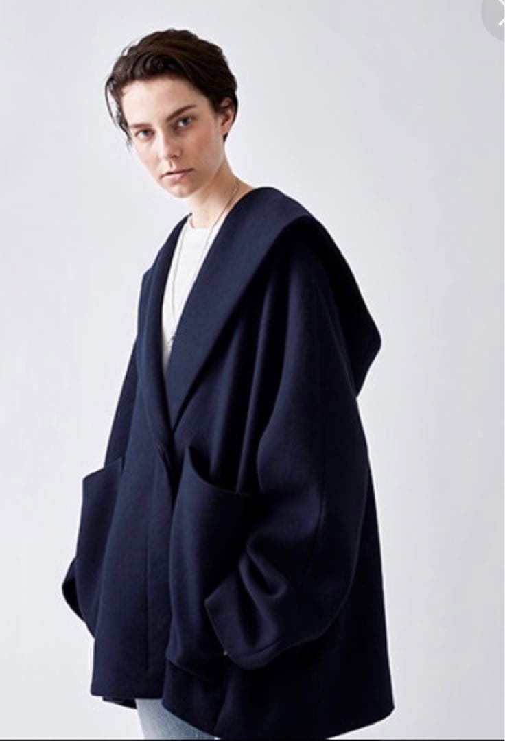 ロンハーマン別注 the row ザ ロウ フードコート ネイビー - メルカリ