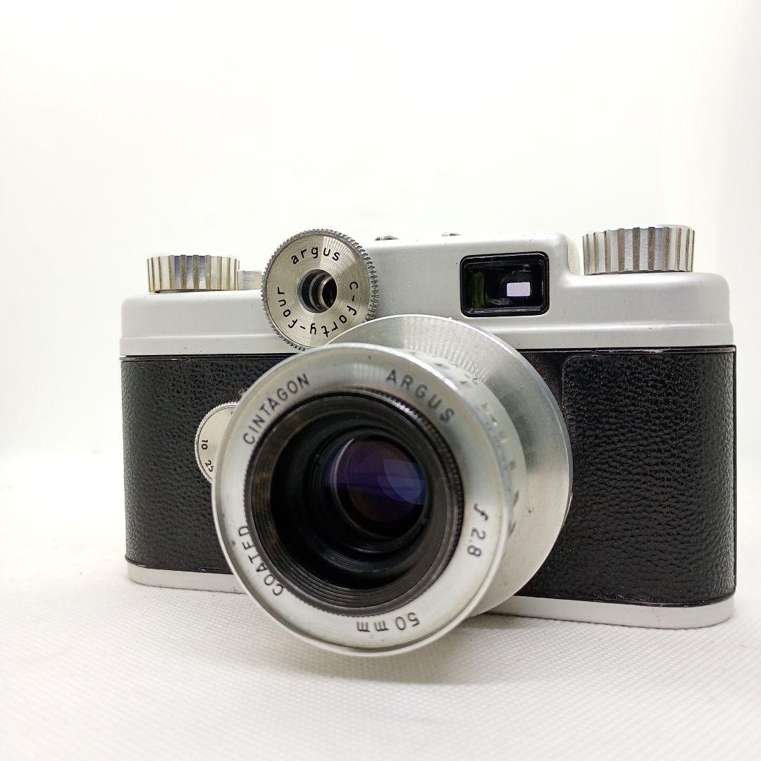 整備済完動品】ARGUS C44 w/50,35 純正ケース+ファインダー付き - メルカリ