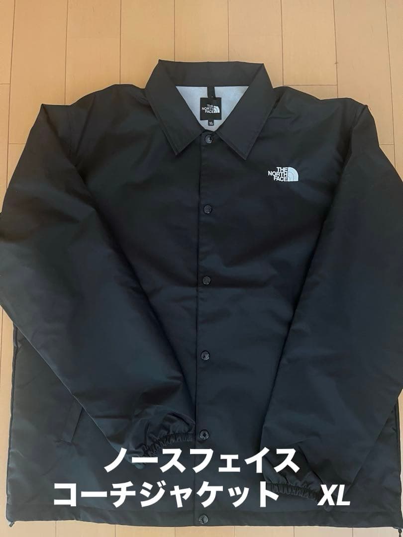 美品THE NORTH FACE コーチジャケット 黒 XL - メルカリ