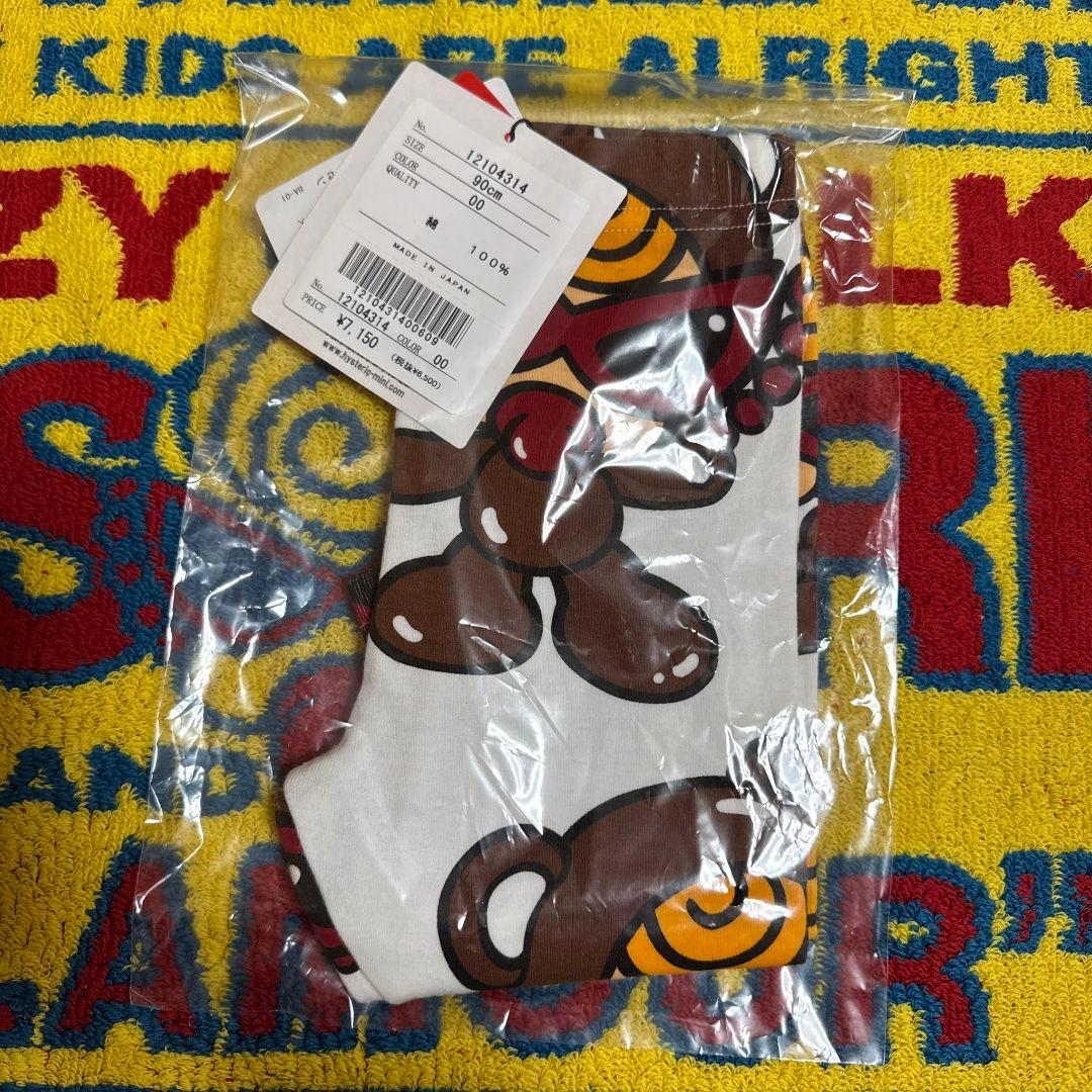 ヒステリックミニ テディレギンス ☆MY FIRST HYSMINI TEDDY MINI レギンス 10382422 HYSTERIC MINI