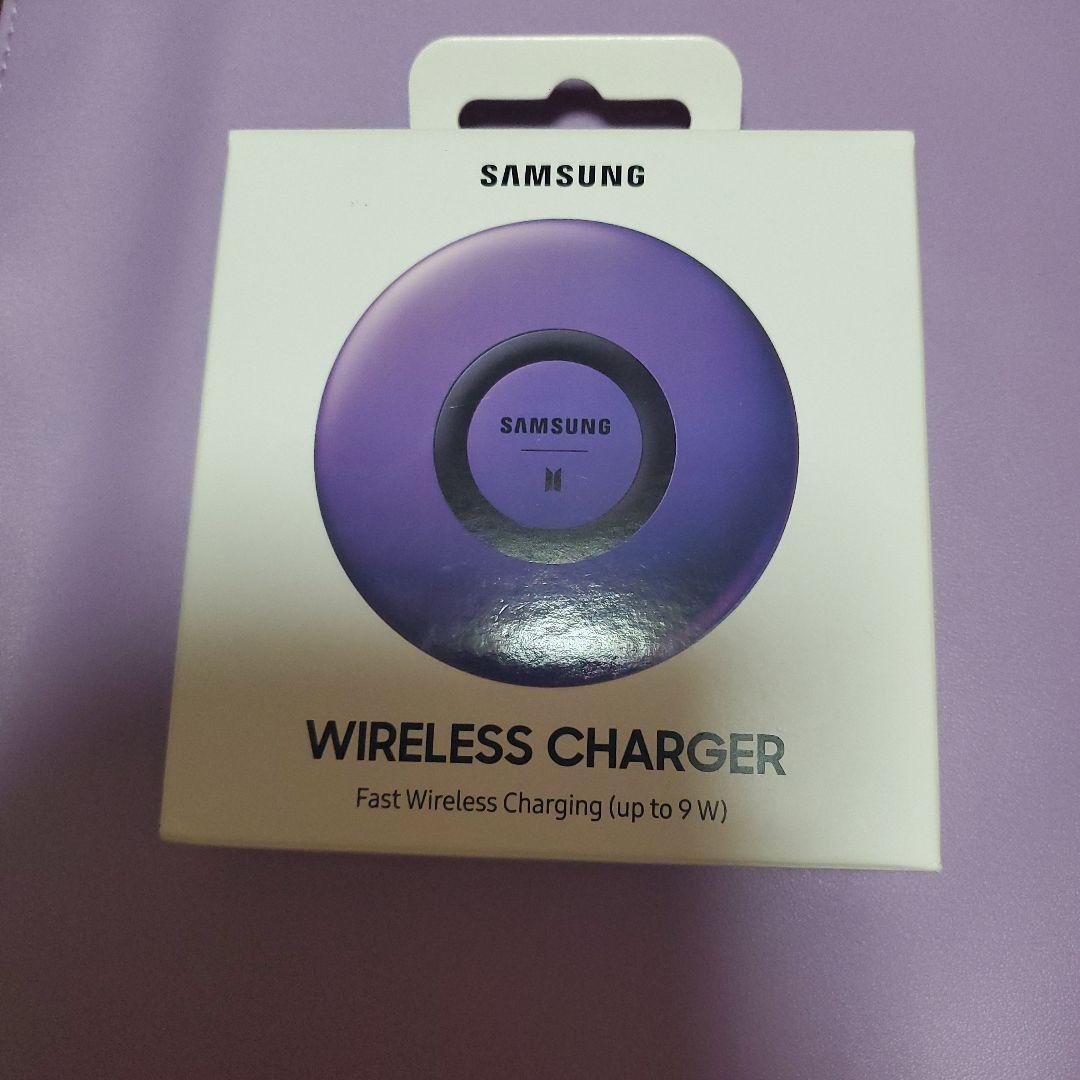 BTS 新品未開封 ワイヤレスチャージャー SAMSUNG - メルカリ
