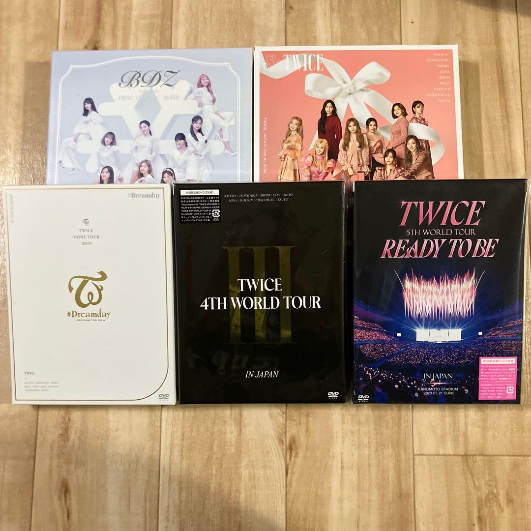 【saya】TWICE DVD 【引退品】　※商品の説明要必読