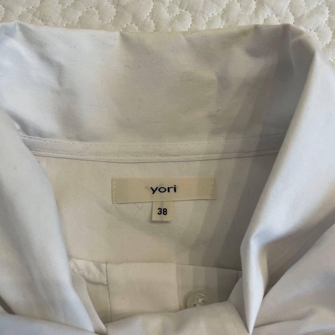 yori ビッグリボンパフスリーブブラウス38 - メルカリ