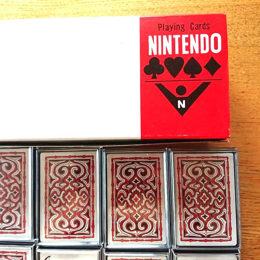②激レア 任天堂 ニンテンドートランプ類税証紙付き 昭和レトロ 民芸