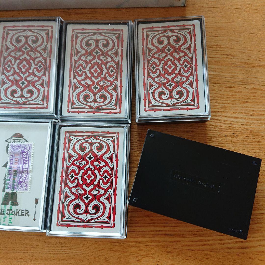 ②激レア 任天堂 ニンテンドートランプ類税証紙付き 昭和レトロ 民芸