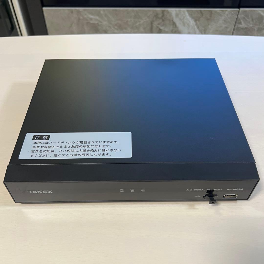 TAKEX 防犯カメラ VOC-IR850AH レコーダー AHD04S-A - メルカリ