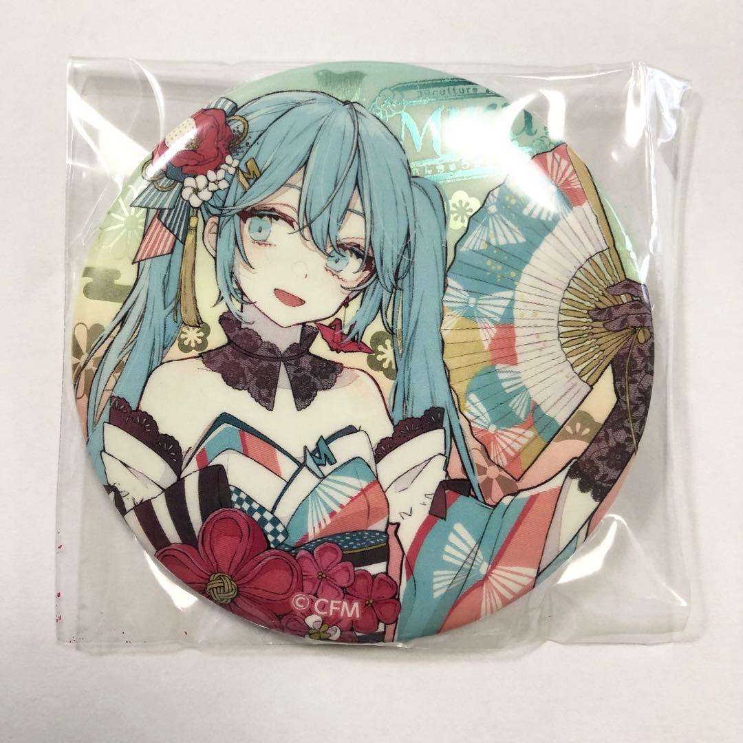 39culture 2020 world 初音ミク 缶バッジ 赤倉