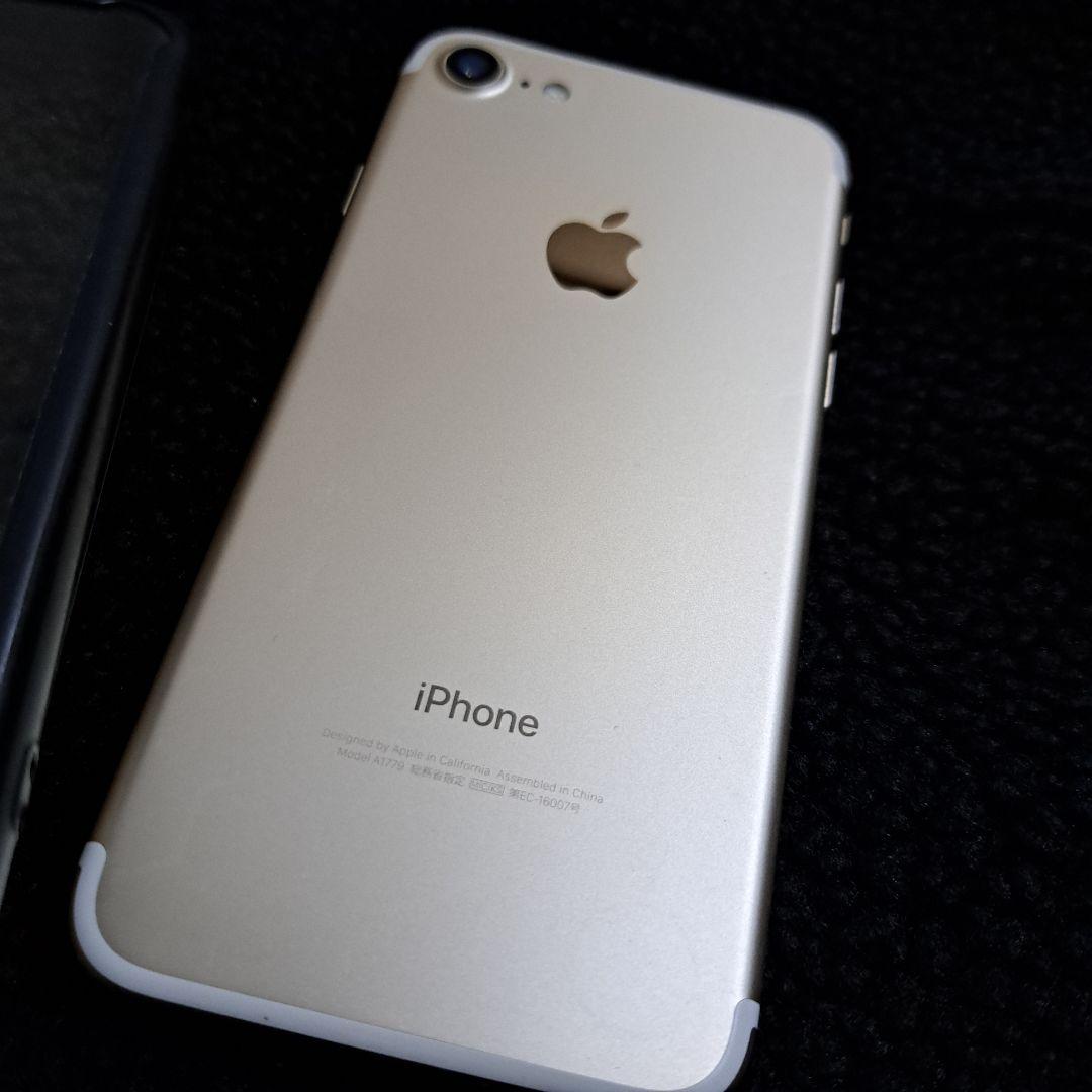 iPhone7128GB初期化済バッテリーサブ100SIMフリー心斎橋アップル