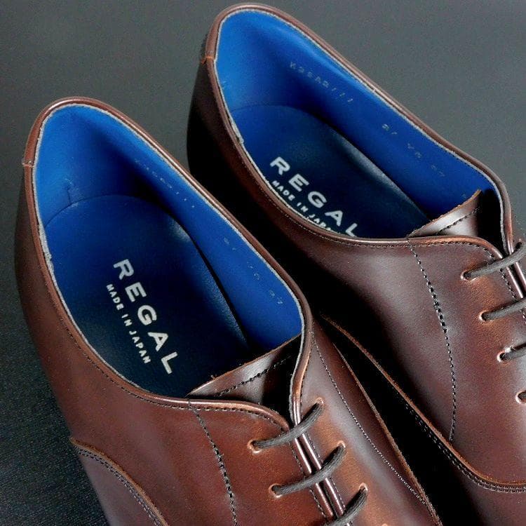 ポン太様専用 新品 REGAL リーガル 27cm 茶 内羽根 ストレートチップ