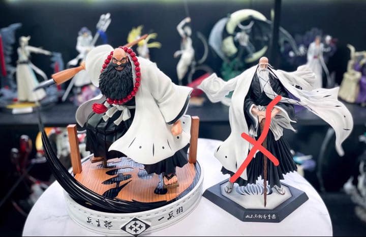 BLEACH 黒衣少年図 兵主部一兵衛 ガレージキット ガレキ スタチュー①