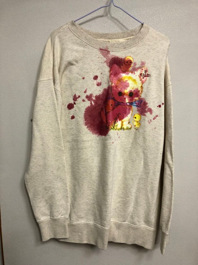 ヴィヴィアンウエストウッド 新品cat猫スウェットキャットvivienne