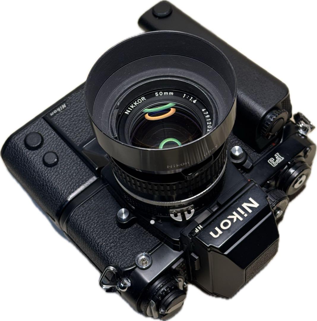 Nikon F3HP+MD-4+NIKKOR 50mm 1:1.4 - メルカリ