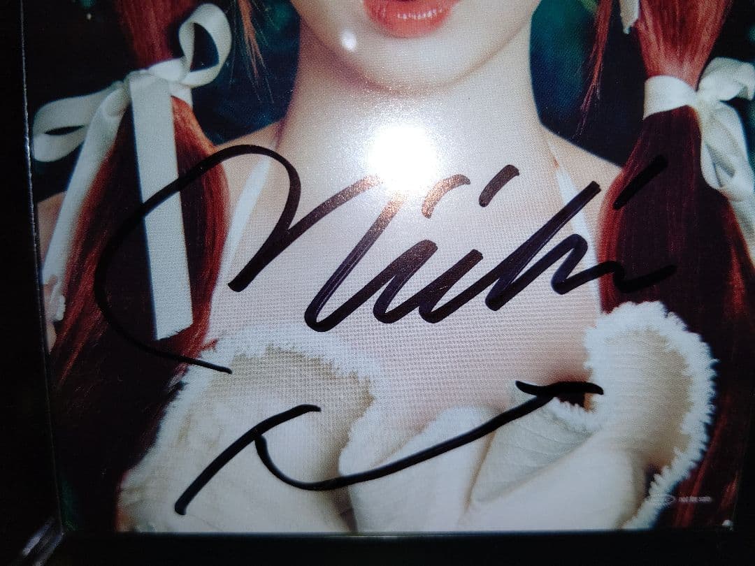 NiziU MIIHI ミイヒ 本人直筆サイン入りフォトカード 10代ラスト年