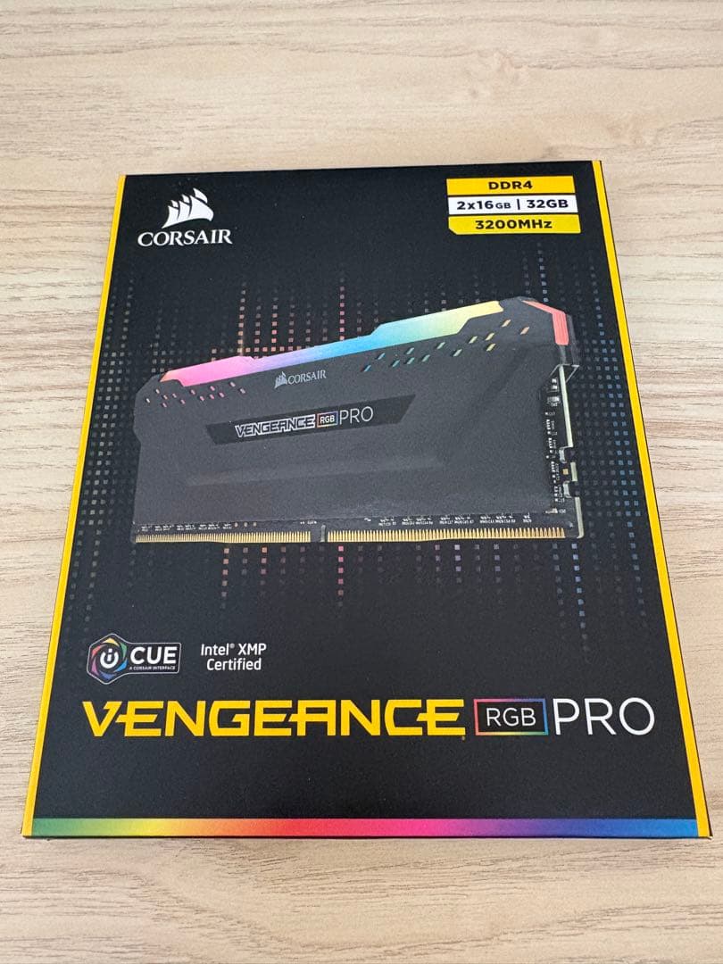 メモリー CORSAIR DDR4 3200MHz 32GB(2x16GB) CORSAIR VENGEANCE LPX DDR4 RAM 32GB (2x16GB) 3200MHz CL16-20-20-38