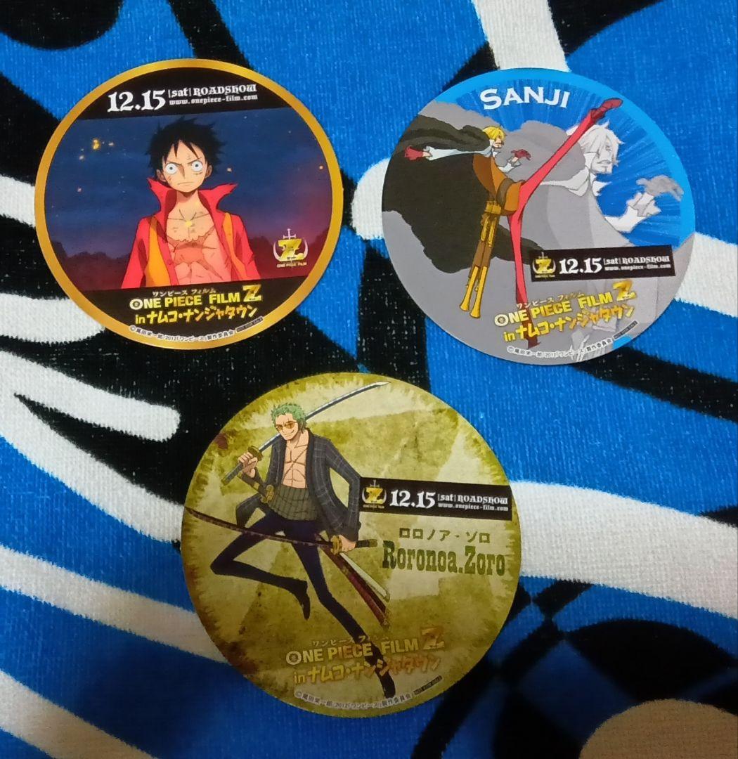 ONE PIECE ワンピース ナンジャタウン コースター ルフィ サンジ ゾロ