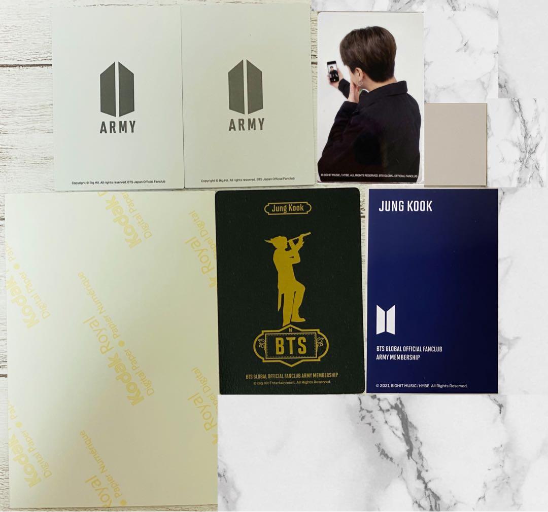 公式 BTS jungkook ジョングク 日本FC 継続特典