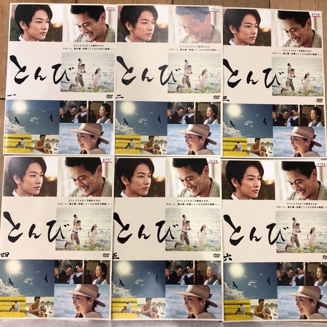 とんび 全6巻セット 完結 DVD ドラマ 内野聖陽 佐藤健 常盤貴子 - メルカリ