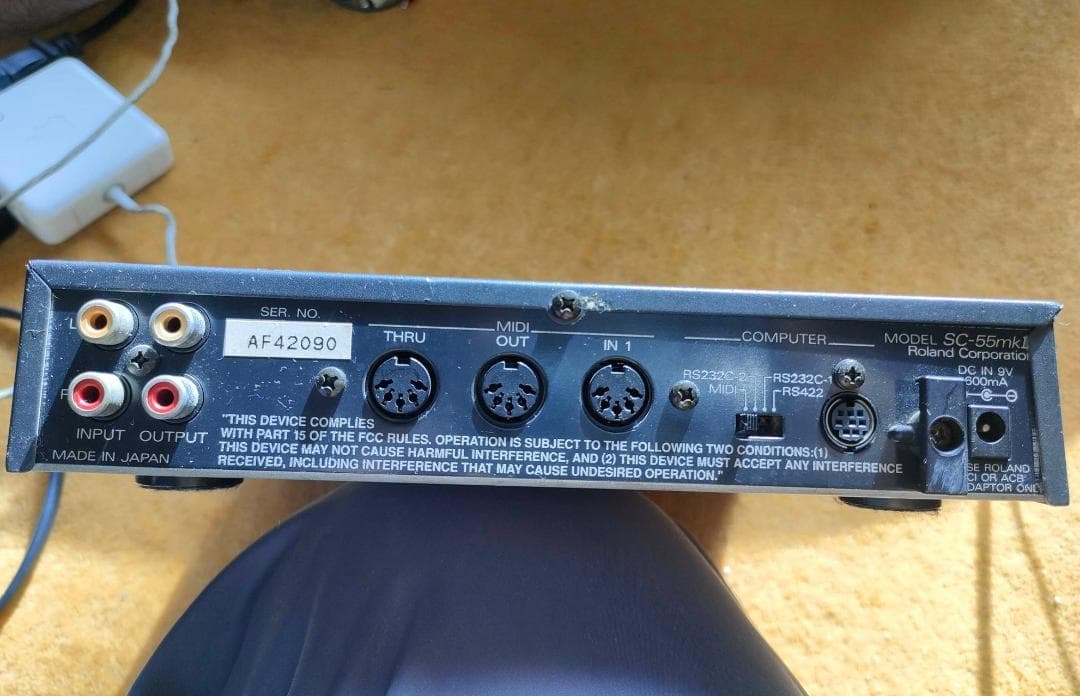 Roland SC-55mkII Sound Canvas 動作確認済 完動品