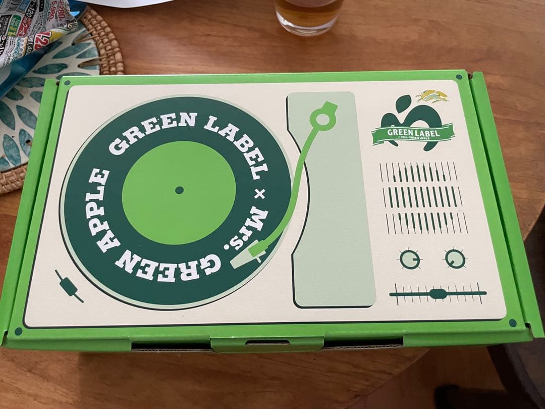 Mrs. GREEN APPLE サプライズボックス グラス コースター ミセス