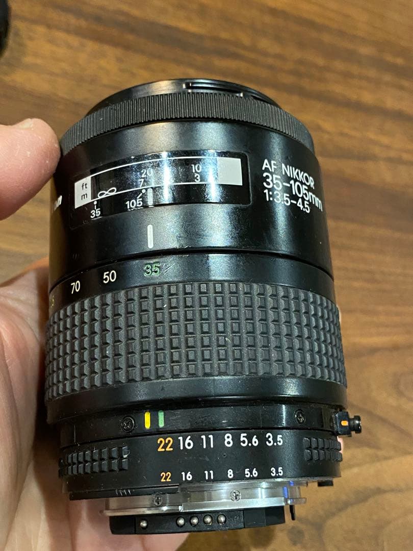 Nikon D100 デジタル一眼 動作品 35-105 マクロ付レンズ - メルカリ