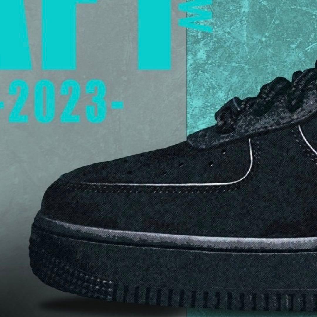 エアフォース1 ロー ティファニー /スニーカーオマージュアート