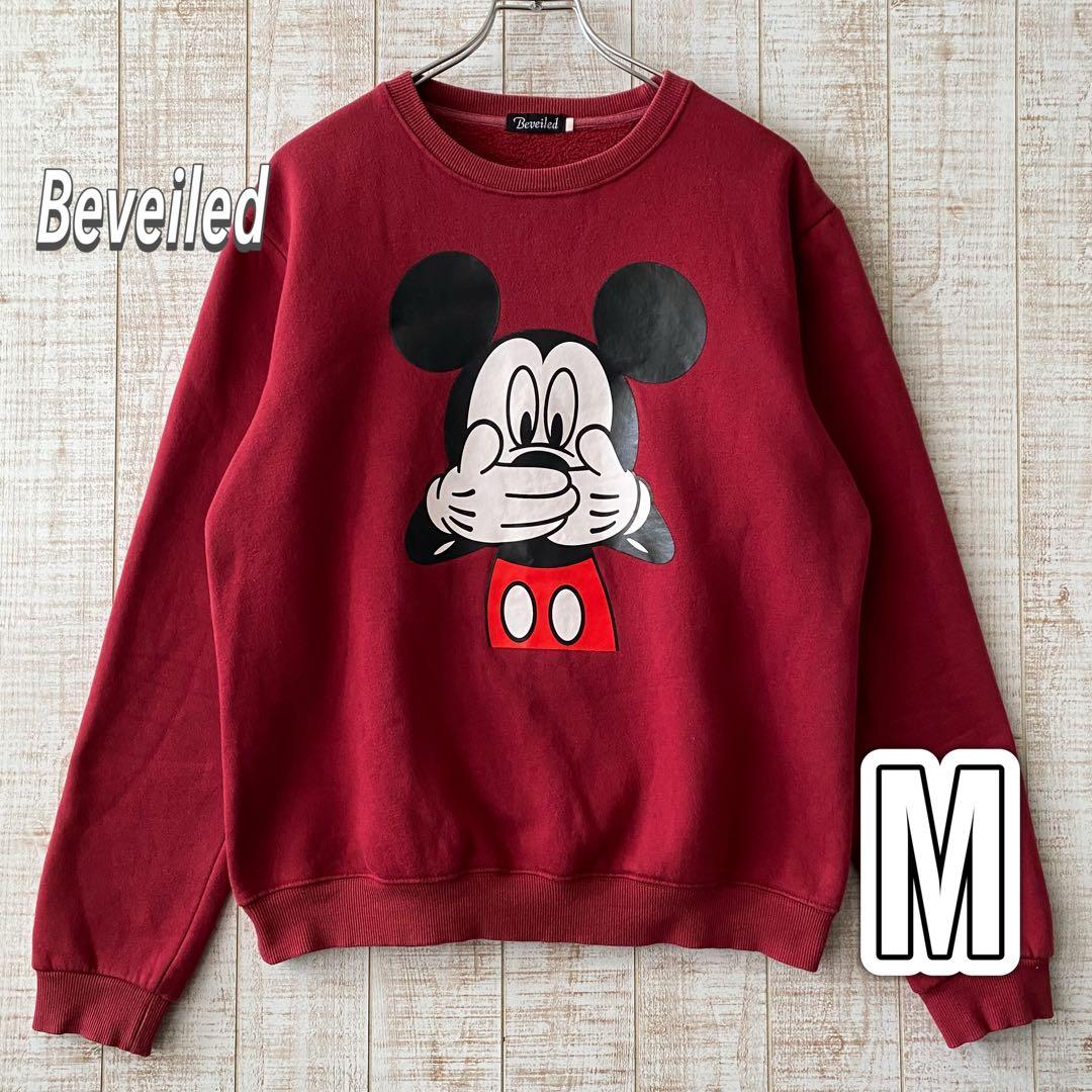 2/9(火)まで‼️ ミッキーマウス スウェット M ナンバリング 両面