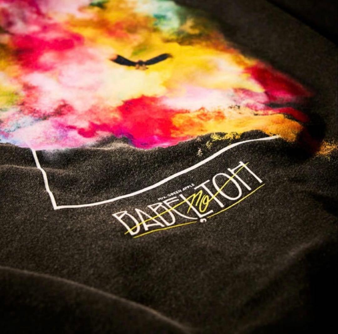 Mrs. GREEN APPLE バベルの塔 フーディ Lサイズ - メルカリ