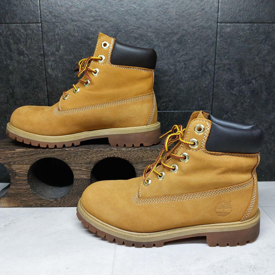 ティンバーランド 6インチプレミアムブーツ 22.5cm イエローブーツ