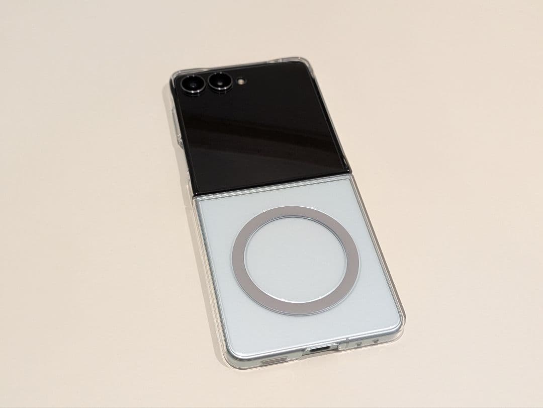 Samsung Galaxy Z Flip7 ミント 512GB 本体 +ケース Galaxy Z Flip7 Ring Case (Silicone) ミント | ケース・カバー