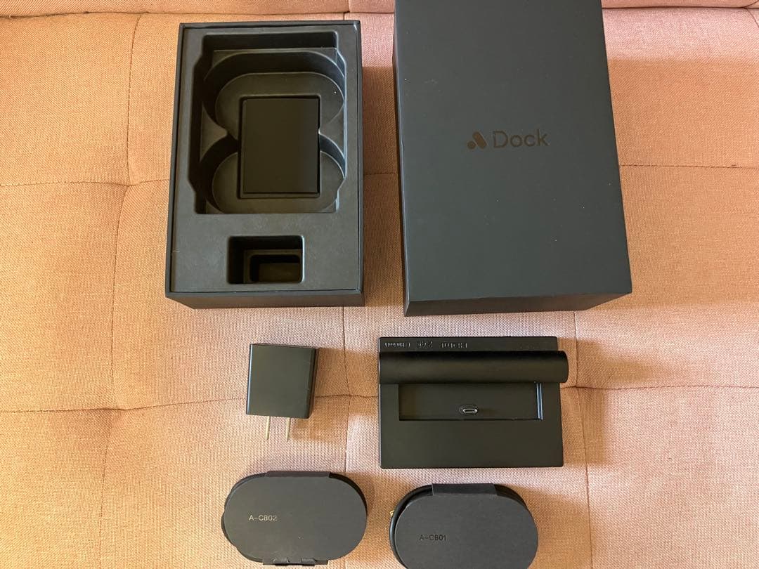 analog Pocket Dock ブラック ACアダプター付き ゲームボーイ互換機「Analogue Pocket」