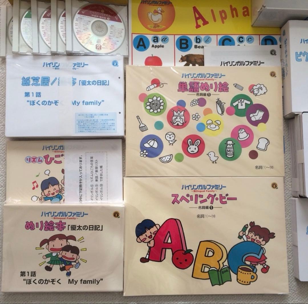 家庭保育園 バイリンガルファミリー＆種まきイングリッシュ 英語カード