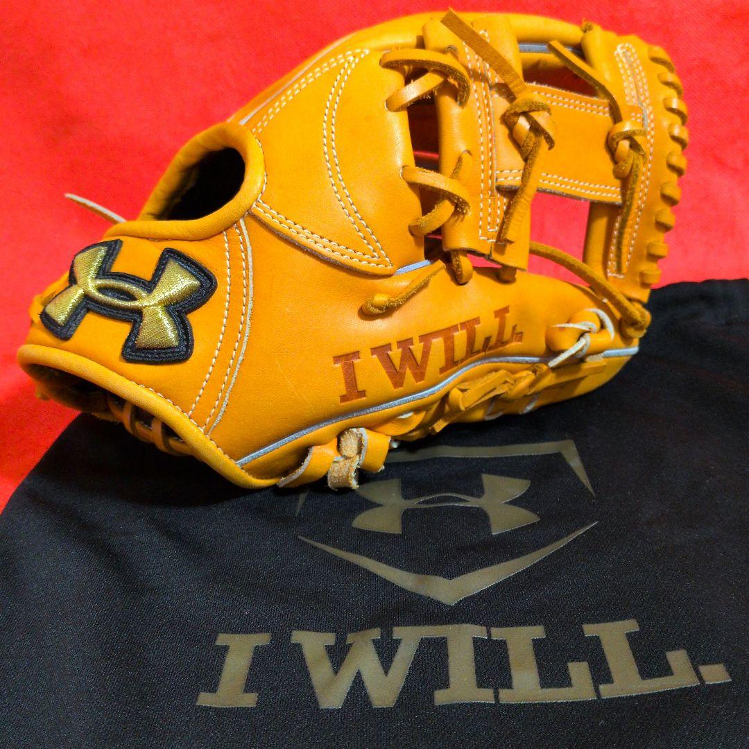【良品】UNDER ARMOUR★IWILL★QBB0249／軟式グラブ／内野手 UNDER ARMOUR（アンダーアーマー） 内野手用グラブ QBB0249 定価35,200