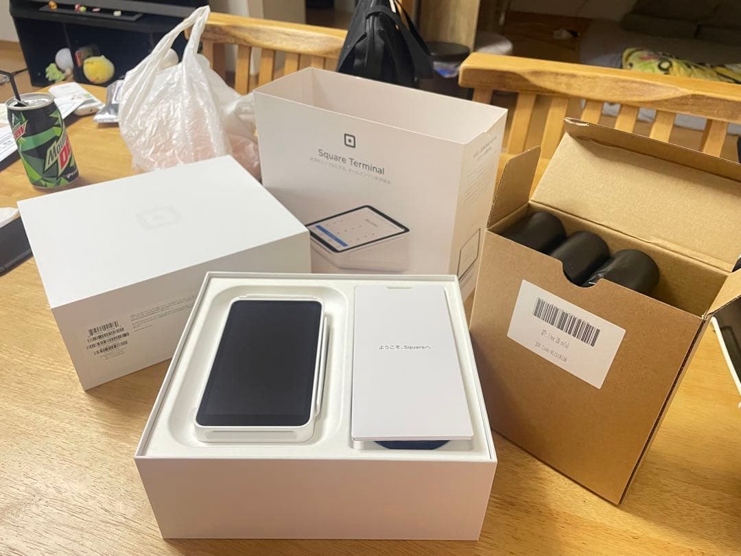 Square Terminal ホワイト Square Terminal Credit Card Reader - White : Target