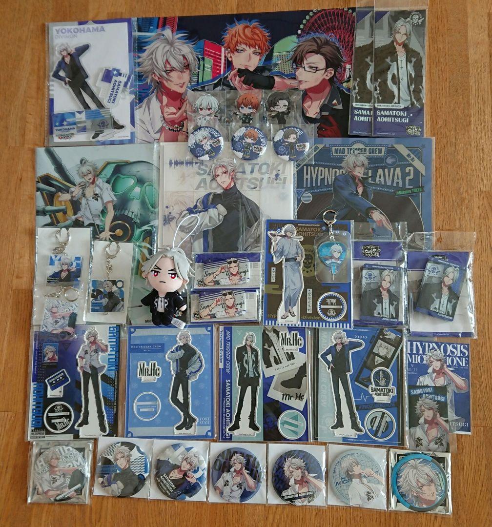 ヒプノシスマイク ヒプマイ 碧棺左馬刻 アクリルスタンド 缶バッジ