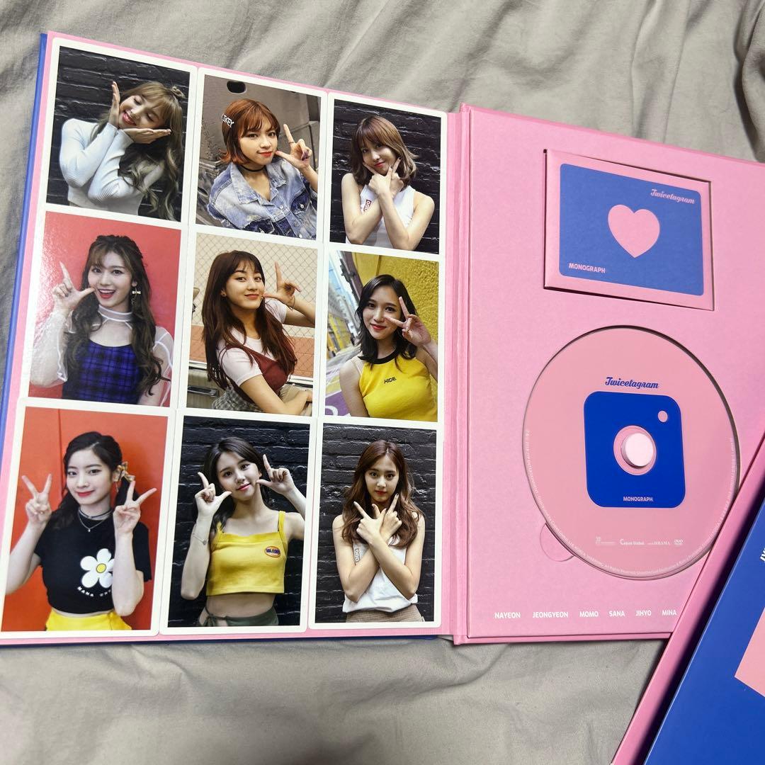 twicetagram モノグラフ トレカDVD付き - メルカリ