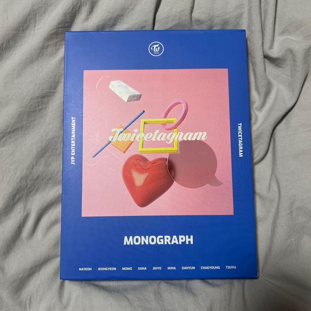 twicetagram モノグラフ トレカDVD付き - メルカリ