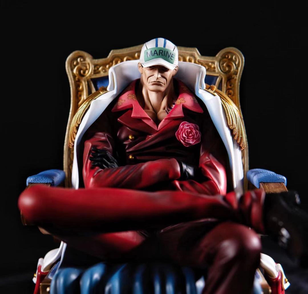 ワンピース サカズキ 赤犬 フィギュア ガレージキット popスケール