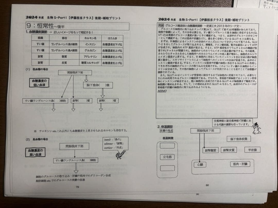駿台 2024 生物S part1 伊藤和修　断裁済み