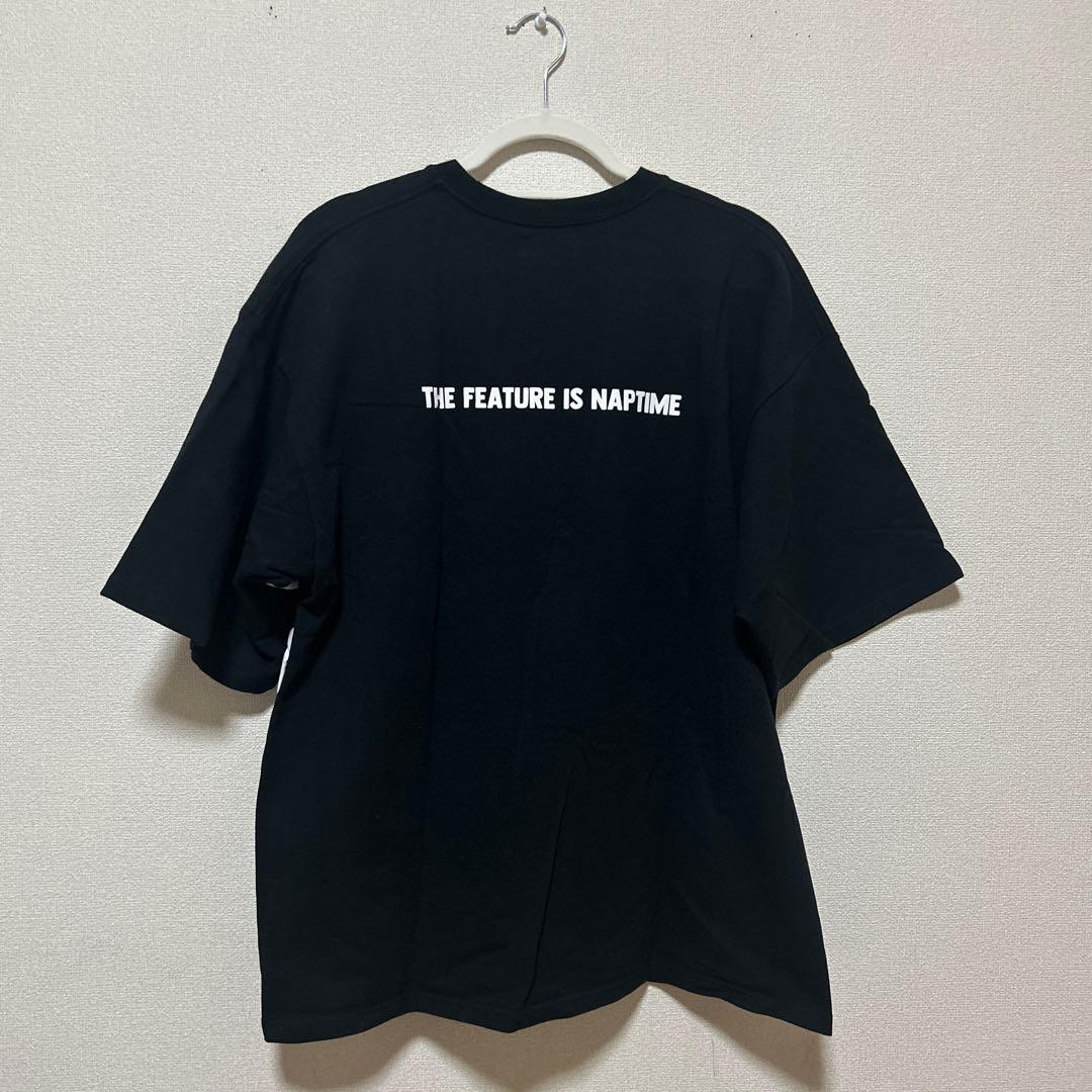 NAPTIME ブラック Tシャツ オーバーサイズナップタイム Nissy naptime
