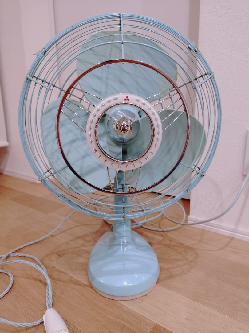 三菱　扇風機　レトロ　有線リモコン付き 三菱 扇風機 レトロ 有線リモコン付き