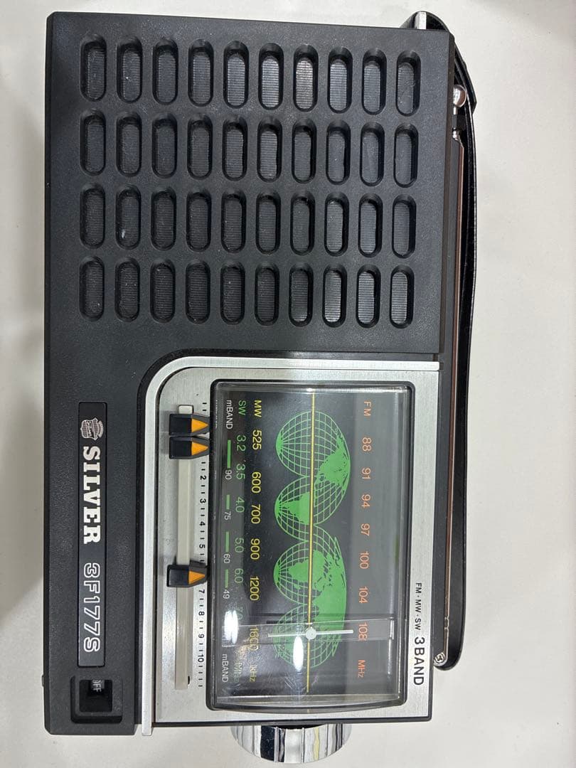 SILVER 3バンドラジオ（MODEL 3F177S）箱付き 80006770.jpg