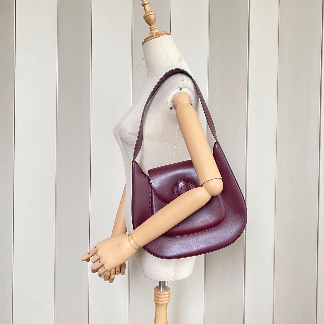 Cartier ワンショルダー バッグ ハーフムーン マストライン ターン