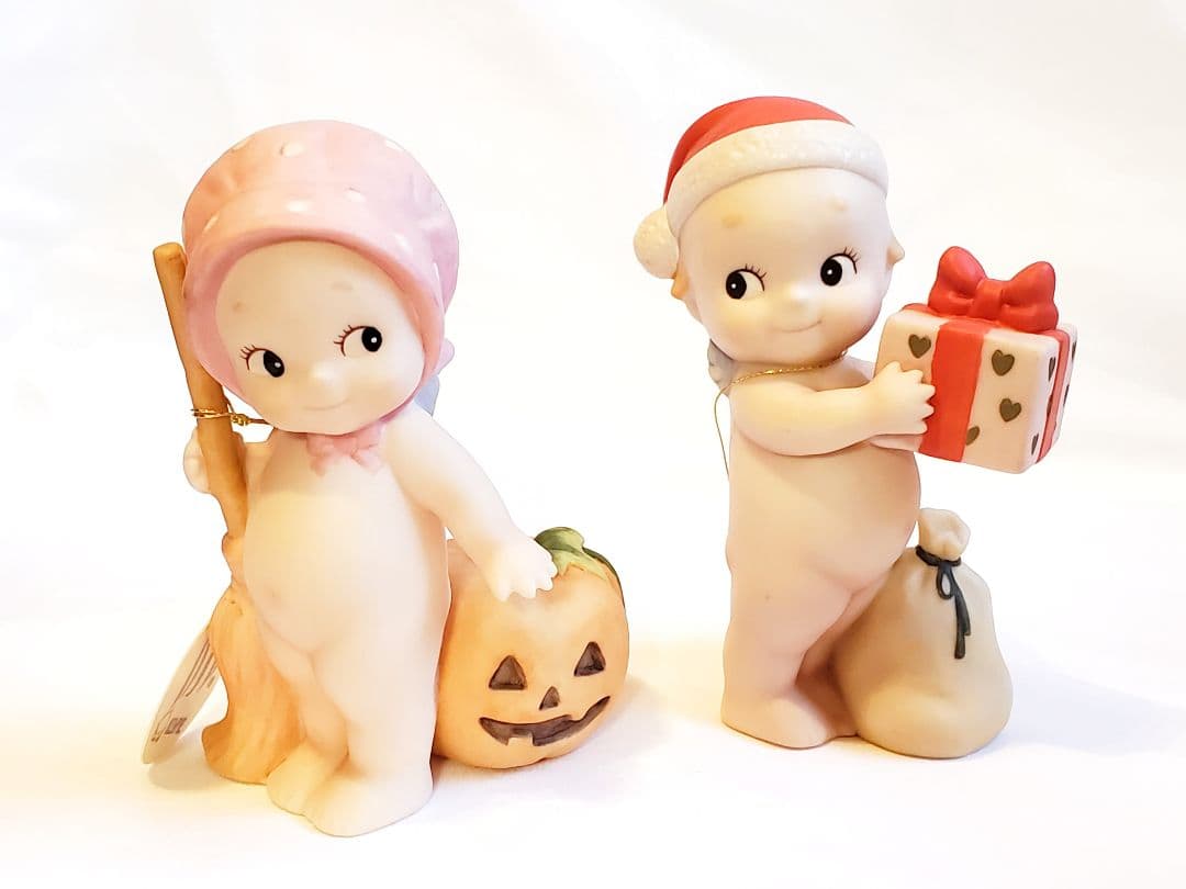 ♦️希少品♦️加藤工芸 ローズ・オニール キューピー陶器人形 置物 5