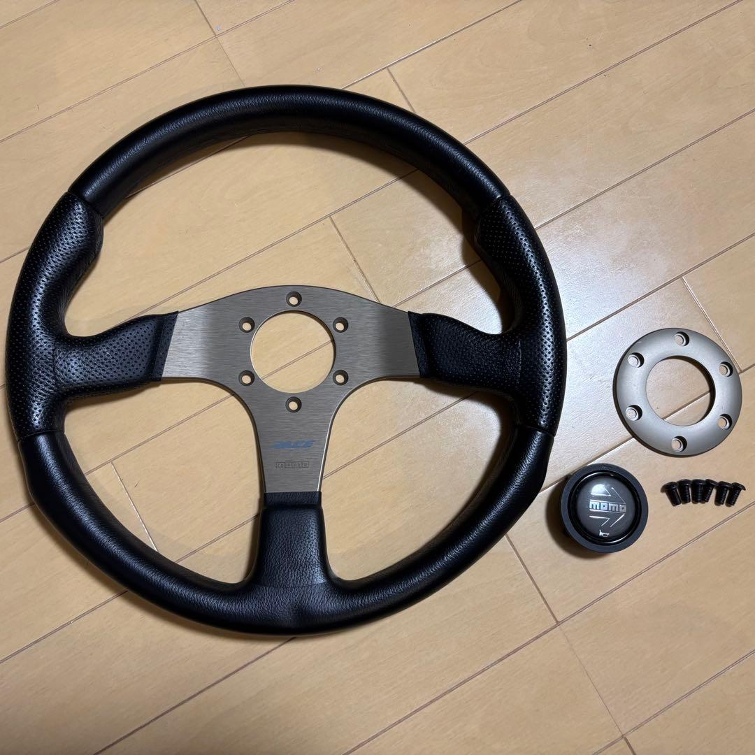 MOMO RACE 35φ ステアリング ホーンボタン MOMO RACE モモレース 35パイ ホーンボタン ホーンリング付き MOMO