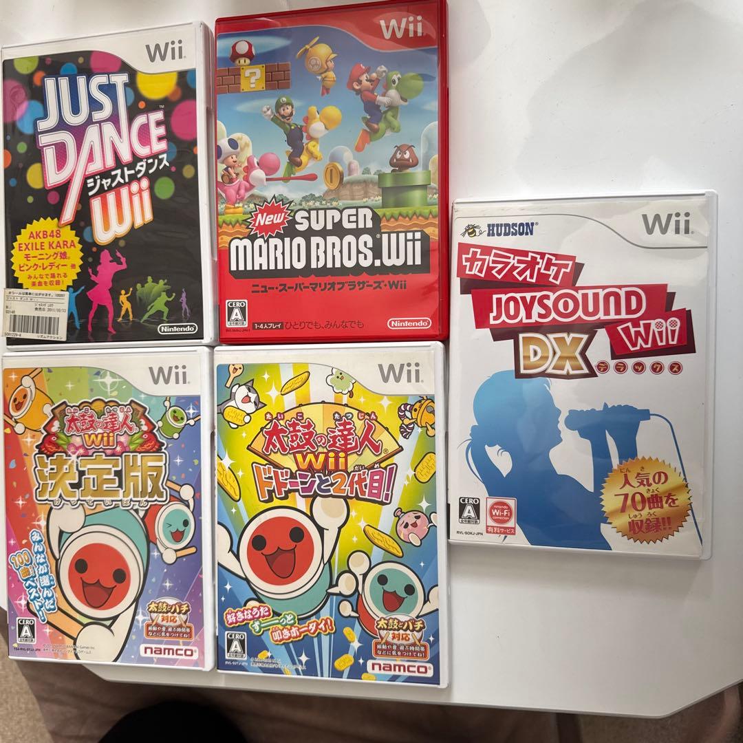 Wiiソフトセット 5本まとめ売り - メルカリ