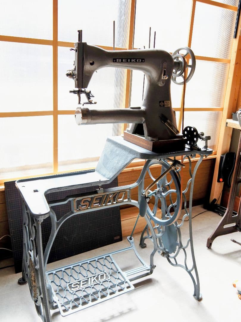 SEIKO TE-5 足踏みミシン 腕ミシン アンティークミシン 動作品 - メルカリ